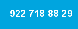922 718 88 29 922 718 88 29